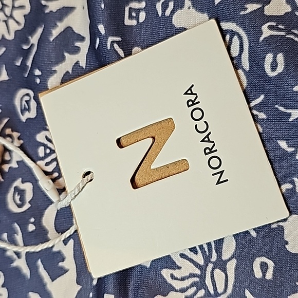 NWT NORACORA SLATE BLUE SHORT SLEEVE PULLOVER TEE - Picture 12 of 13